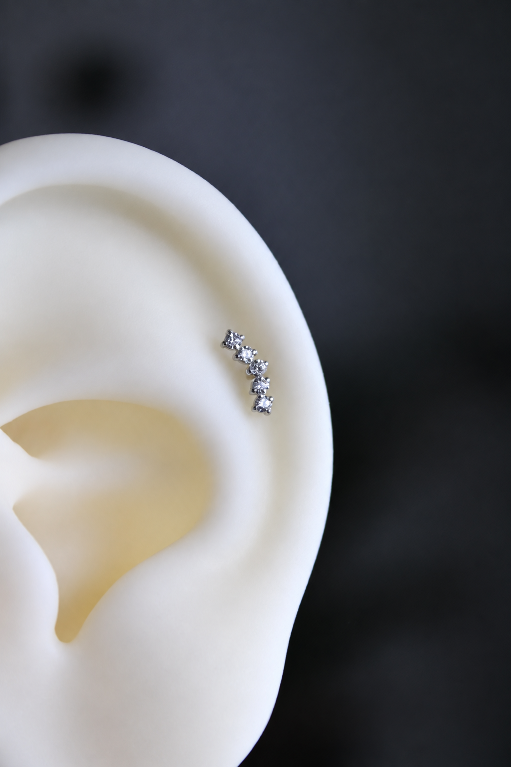 Piercing Titanio ASTM F136 (plata)