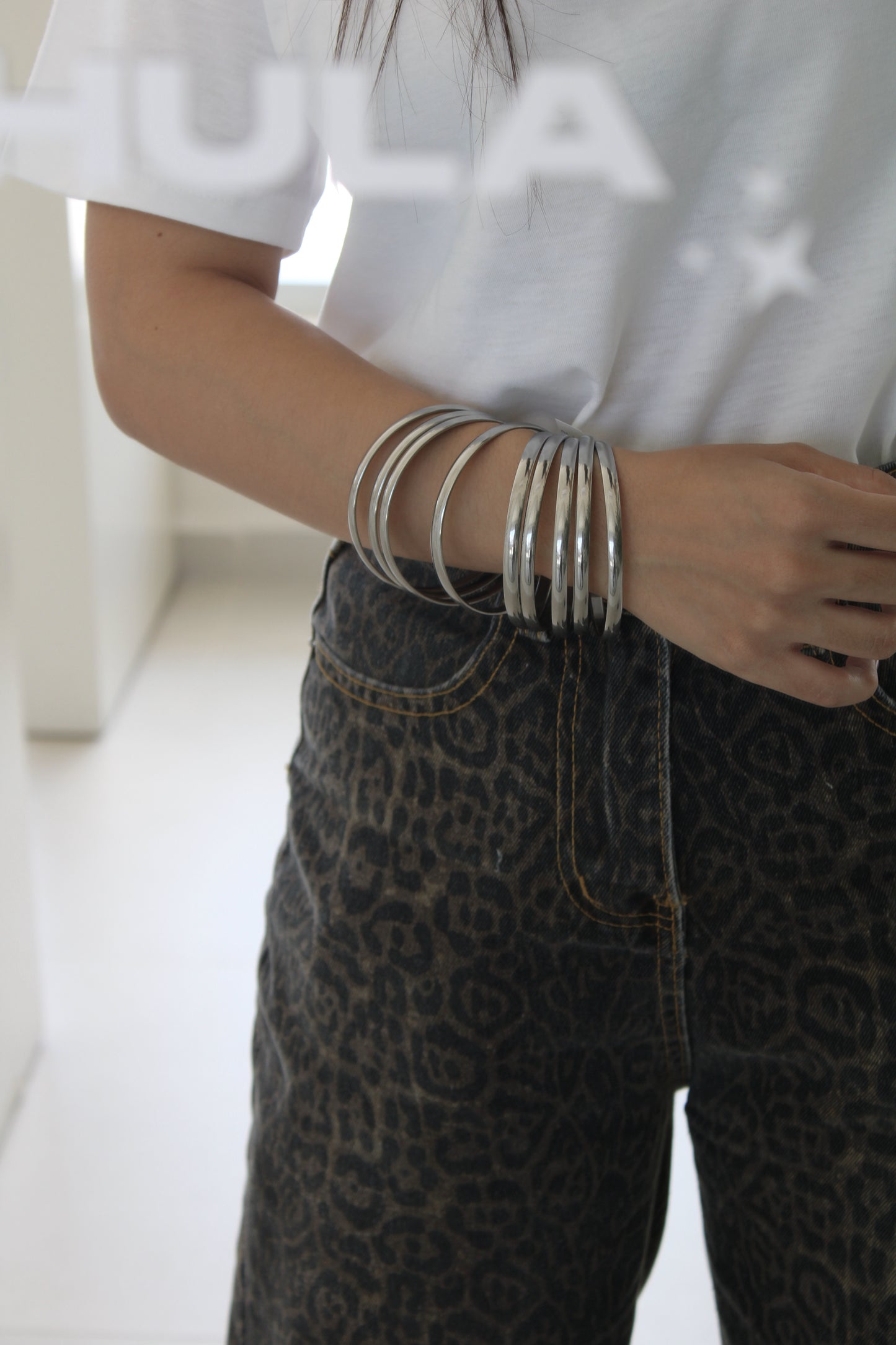 Stack pulseras Forte (9 piezas)