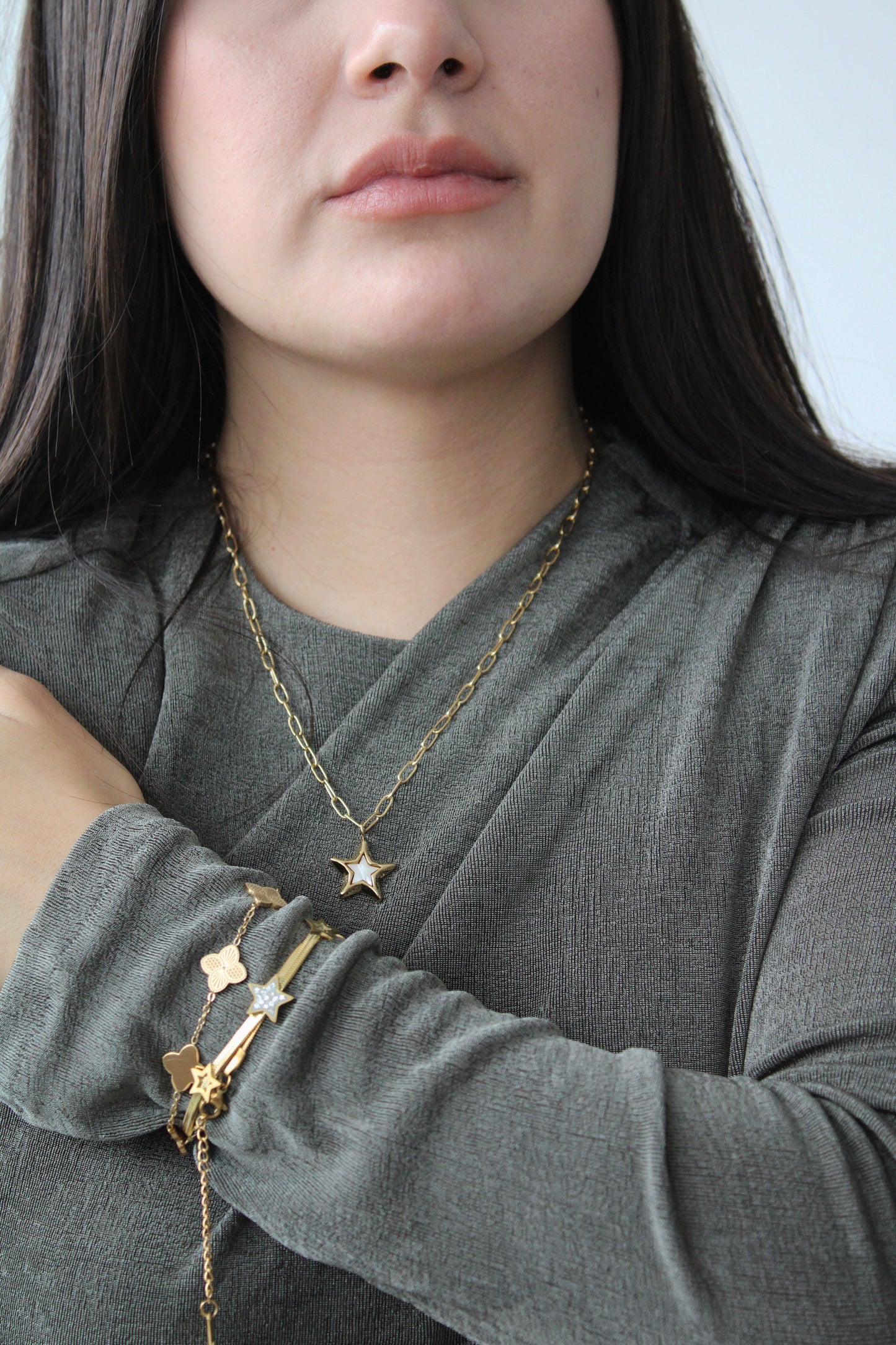 Collar Estrella Outline