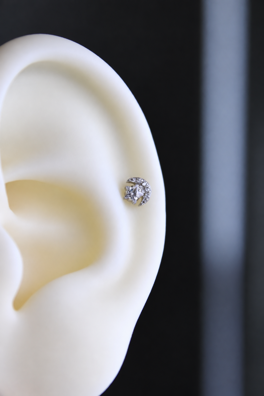 Piercing Titanio ASTM F136 (plata)