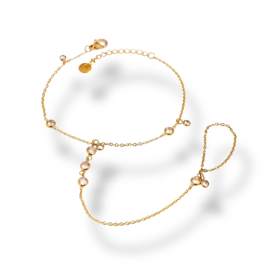 Ring Bracelet Spritz (pulsera con anillo)