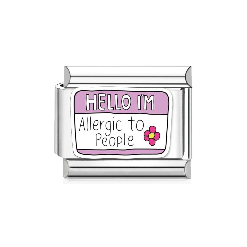 Charm allergic to people