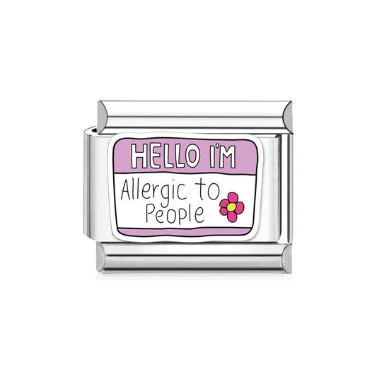 Charm allergic to people