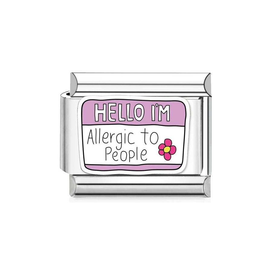 Charm allergic to people